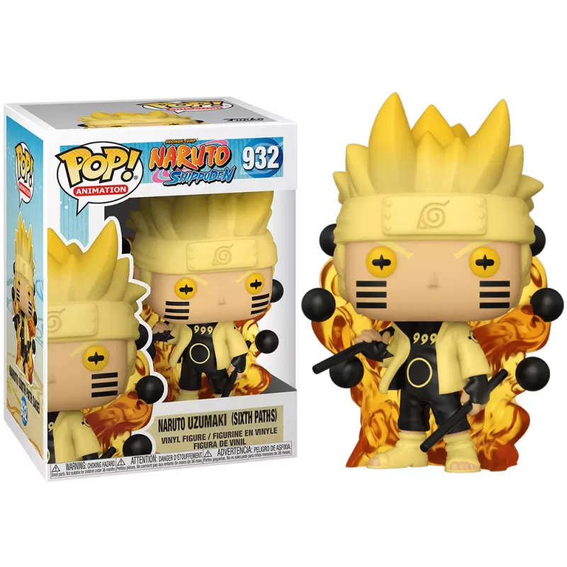 Muñeco Funko Pop! Naruto Shippuden - Naruto Uzumaki (Six Paths) 932