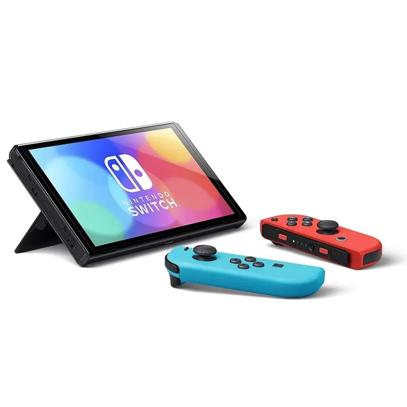 Consola Nintendo Switch OLED 64GB HEG S KABAA - Red/Blue (Japonés) - Caja Fea