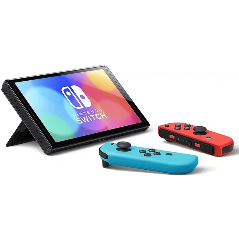 Consola Nintendo Switch OLED 64GB HEG S KABAA - Red/Blue (Japonés)