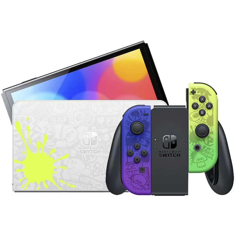 Consola Nintendo Switch OLED 64GB HEG S KCAAA - Splatoon 3 Edition (Japonés)