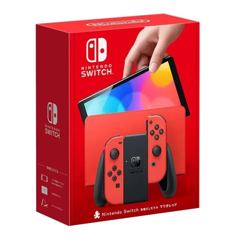 Consola Nintendo Switch OLED 64GB HEG S RAAAA - Mario Red Edition (Japonés)