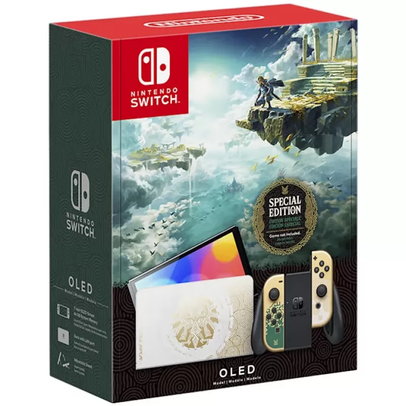 Consola Nintendo Switch OLED 64GB HEG S KDAAA - The Legend Of Zelda: Tears Of The Kingdom Edition (Japonés)