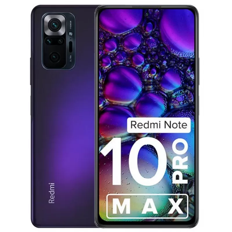 Smartphone Xiaomi Redmi Note 10 Pro Max DS LTE 6.67" 6/128GB Dark Nebula (India)