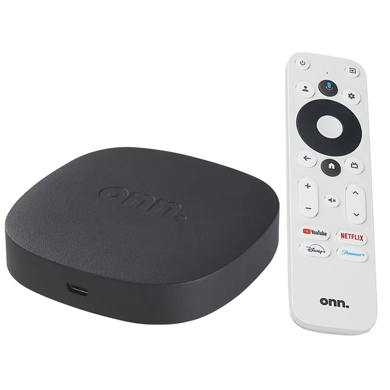 Media Player Onn Google TV Streaming Box 4K - Blac...