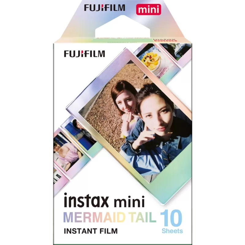 Papel Térmico Fujifilm Instax Mini Mermaid Tail - (10 hojas de película)