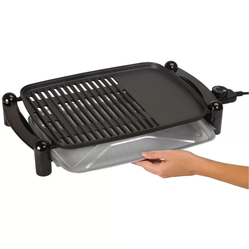 Parrilla & Plancha Eléctrica Black+Decker IG201-CL 220V 1500W - Negro