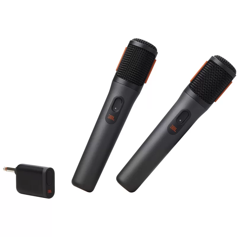 Micrófono JBL PartyBox Wireless Mic - Black (2 Unidades)