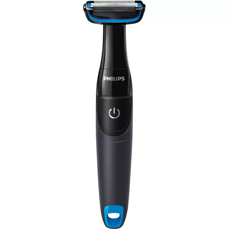 Afeitadora Corporal Philips Bodygroom series 1000 BG-1024/16 - Black/Blue