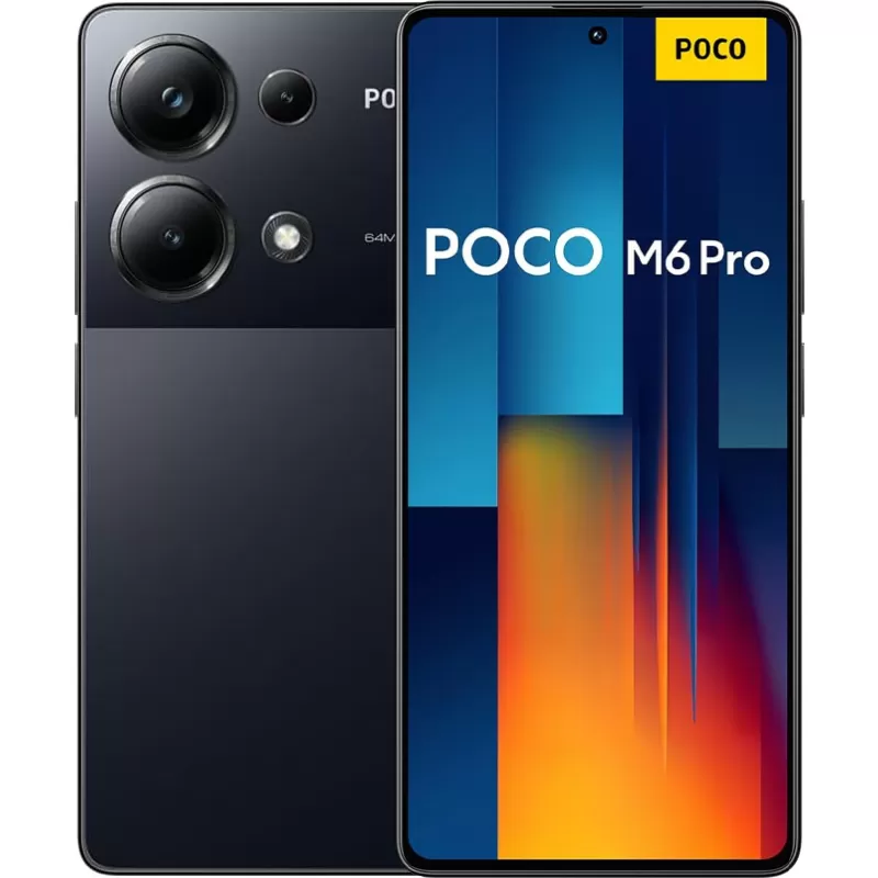 Smartphone Xiaomi Poco M6 Pro DS LTE 6.67" 8/256GB - Black