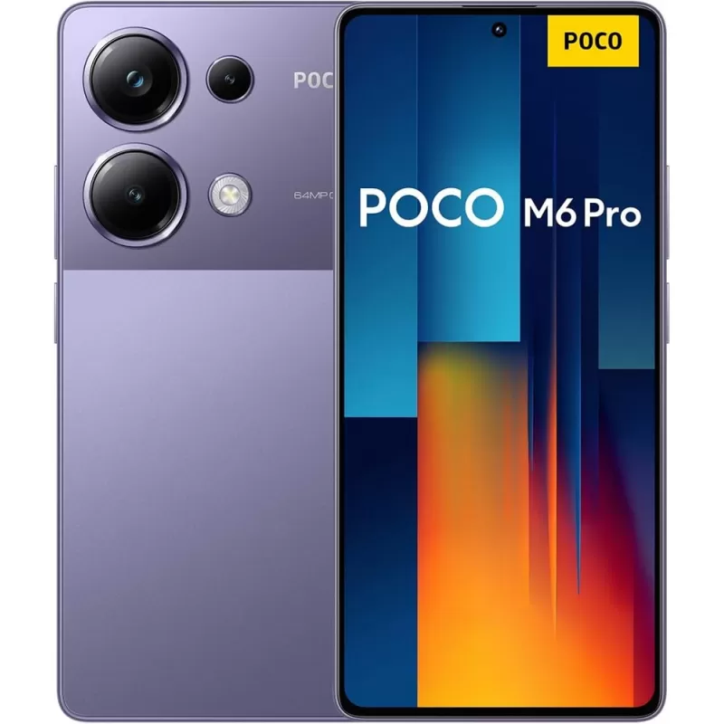 Smartphone Xiaomi Poco M6 Pro DS LTE 6.67" 8/256GB - Purple