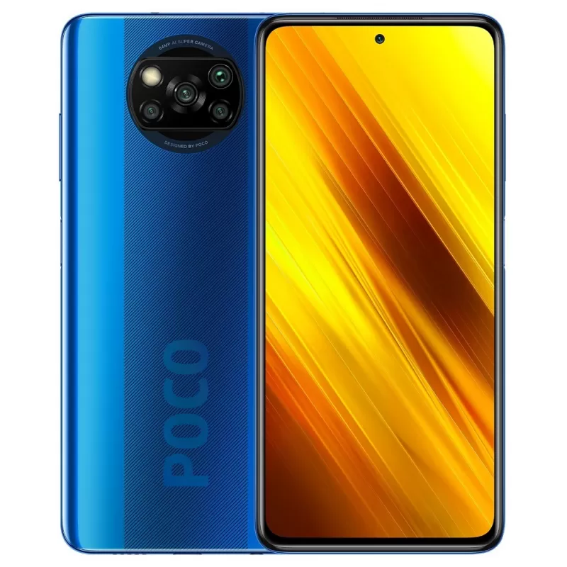 Smartphone Xiaomi Poco X3 NFC LTE DS 6.67" 6GB/64GB Azul