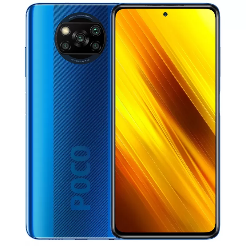 Smartphone Xiaomi Poco X3 LTE DS 6.67" 6/64GB Azul (India)