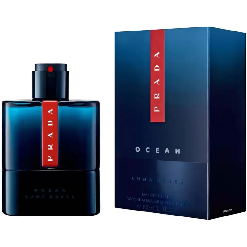 Perfume Prada Luna Rossa Ocean EDT Masculino - 100ml