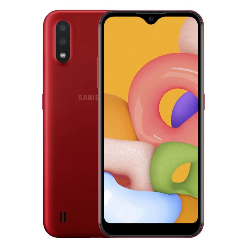 Smartphone Samsung Galaxy A01 SM-A015M SS 2/16GB  - Rojo