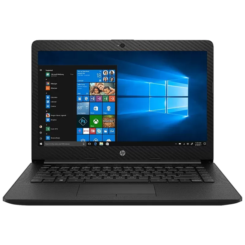 Notebook HP 14-ck2154nia de 14 con Intel i7-10510U/8GB RAM/1TB HDD - Negro