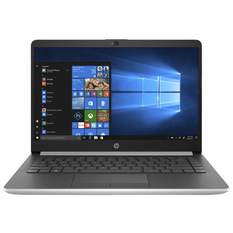 Notebook HP DQ100 7AX28AV de 14 con Intel i5-1035G1/8GB RAM/256GB SSD/W10 - Plata