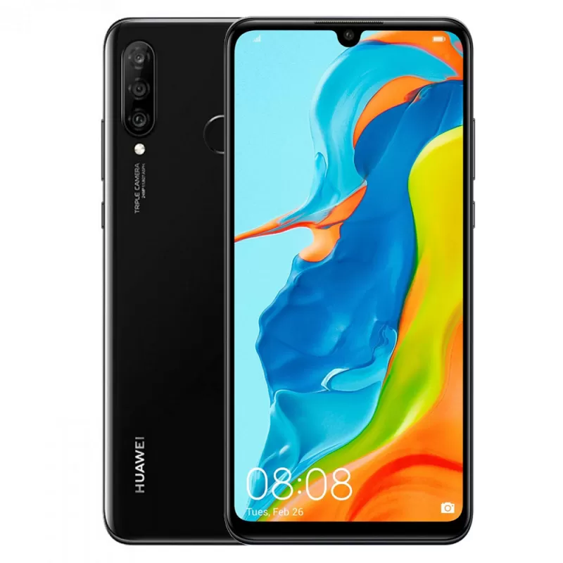 Smartphone Huawei P30 Lite MAR-LX3Bm DS 6/256GB 6.15 48+8+2/32MP A9.0 - Preto