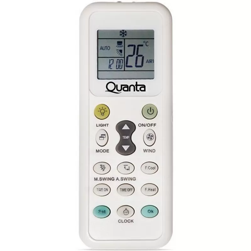 Control Universal De Aire Quanta QTEAC3010 - Blanc...