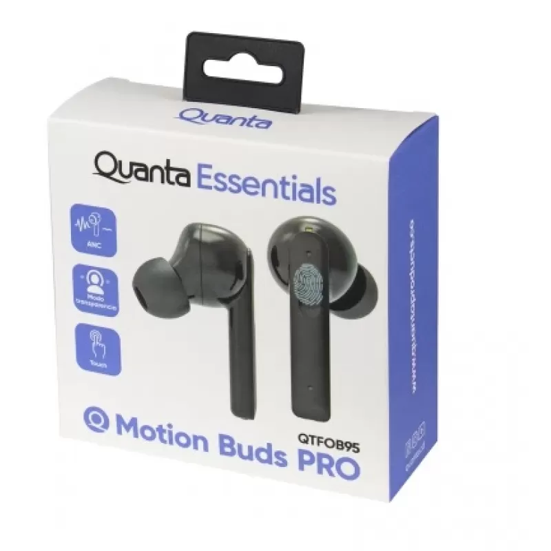 Auricular Quanta QTFOB95 Bluetooth - Black