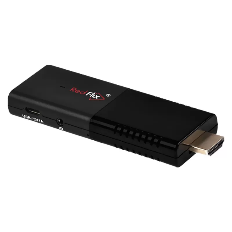 Receptor RedFlix TV Stick 4K Ultra HD 2/8GB Wi-Fi - Black