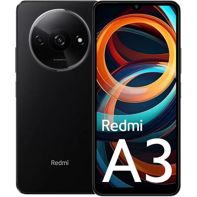 Smartphone Xiaomi Redmi A3 DS LTE 6.71" 4/128GB - Midnight Black (Sin Lacre)