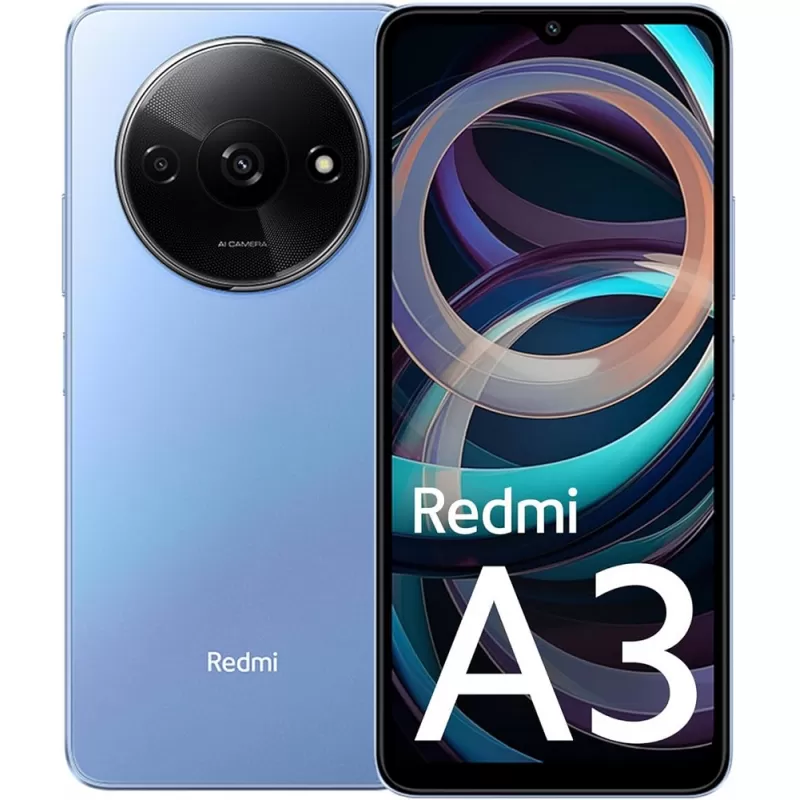 Smartphone Xiaomi Redmi A3 DS LTE 6.71" 4/128GB - Blue (Sin Lacre)