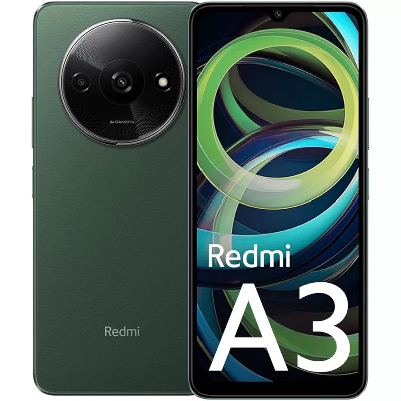 Smartphone Xiaomi Redmi A3 DS LTE 6.71" 4/128GB - Forest Green (Sin Lacre)