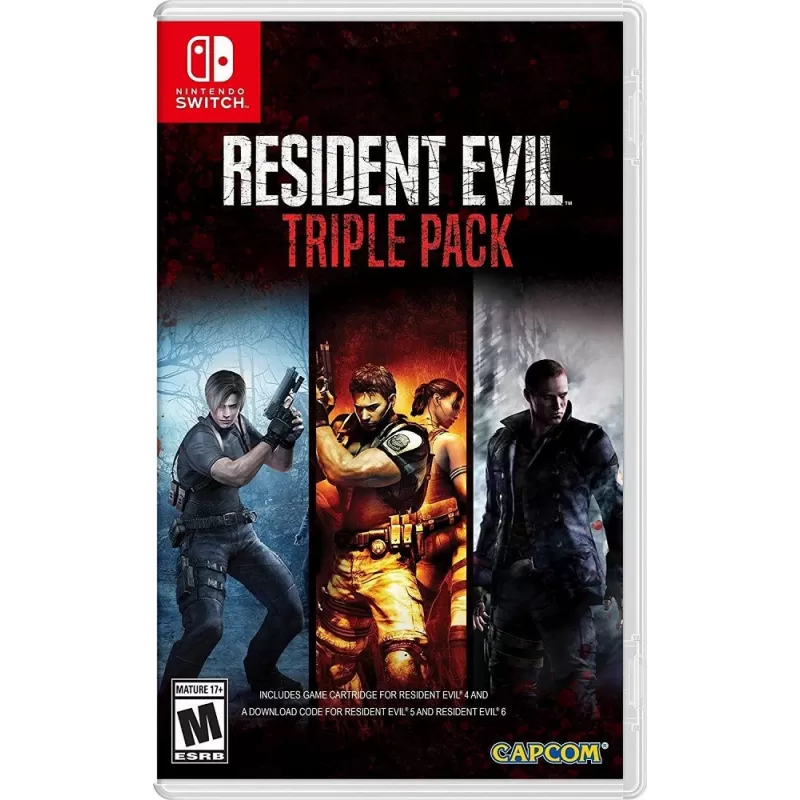 Juego Nintendo Switch Resident Evil Triple Pack