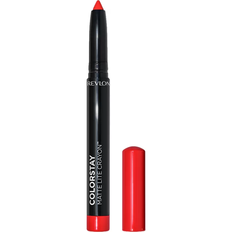 Lápiz Labial Revlon ColorStay Matte Lite Crayon - 009 Ruffled Feathers