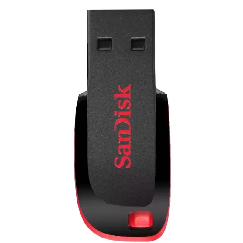 Pendrive SanDisk Cruzer Blade Z50 64GB - Negro/Rojo