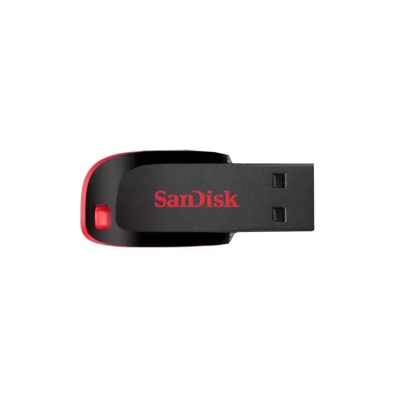 Pendrive SanDisk Cruzer Blade Z50 64GB - Black/Red