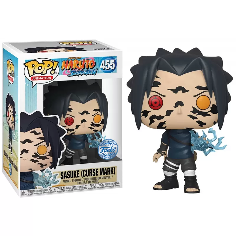 Muñeco Funko Pop! Naruto Shippuden - Sasuke (Curse Mark) 455