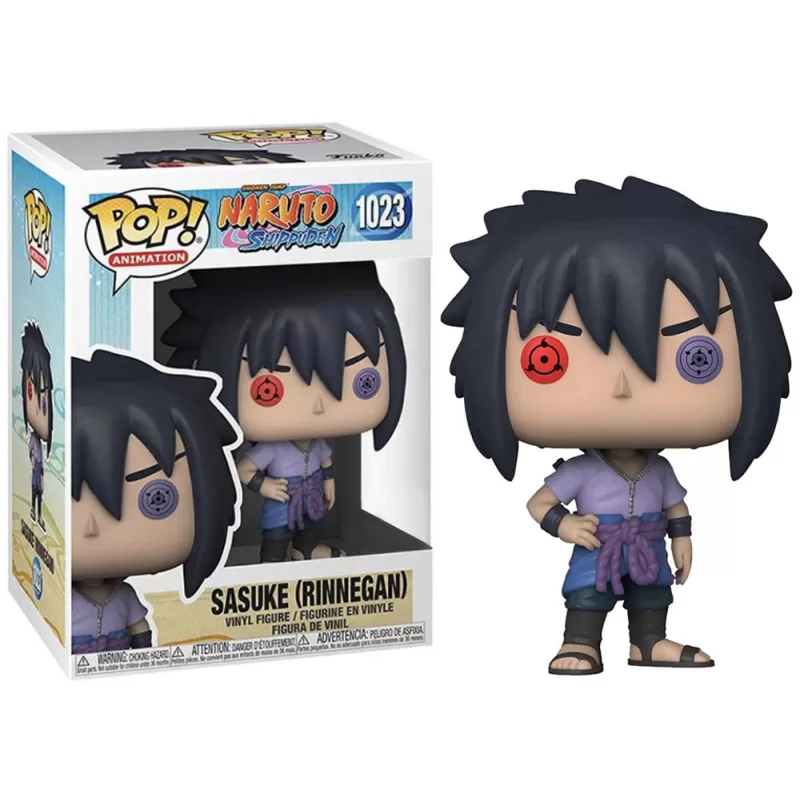 Muñeco Funko Pop! Naruto Shippuden - Sasuke (Rinn...