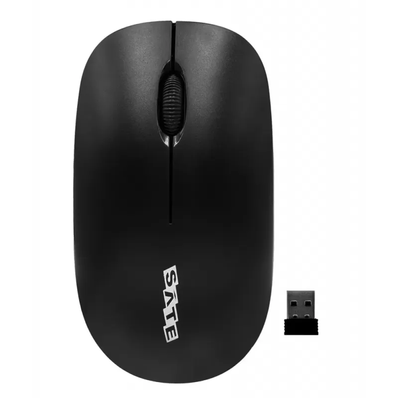 Mouse Wireless Satellite A-47G 2.4GHz - Black