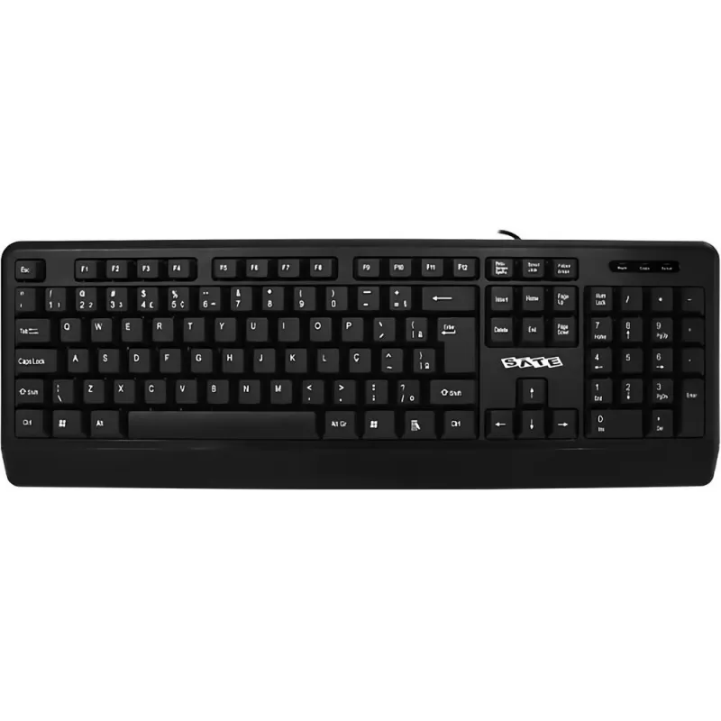 Teclado Satellite AK-931 USB - Black (Portugués)