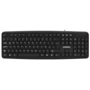 Teclado Satellite AK-952 USB - Black (Español)