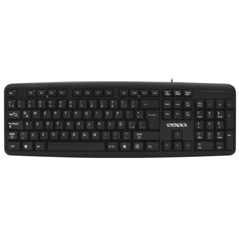 Teclado Satellite AK-952 USB - Black (Español)