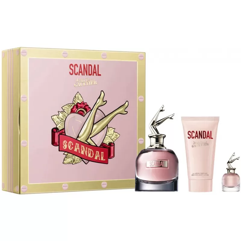 Kit Perfume Jean Paul Gaultier Scandal EDP 80ml + ...