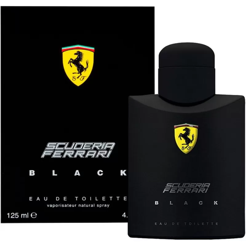 Perfume Ferrari Scuderia Black EDT Masculino - 125...