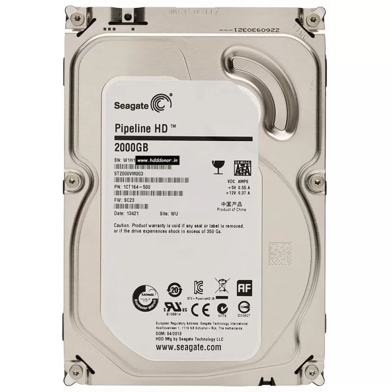 HD Interno Seagate 2TB SATA III Pipeline HD ST2000...