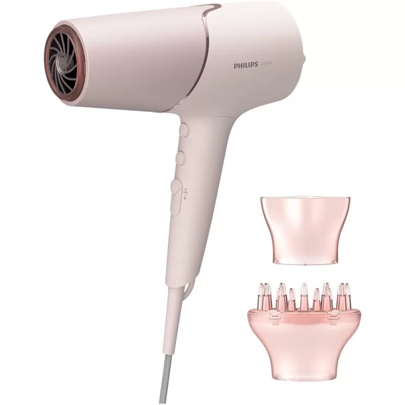 Secador de Cabello Philips 5000 Series BHD530/00 2300W 240V - Pearl Peach