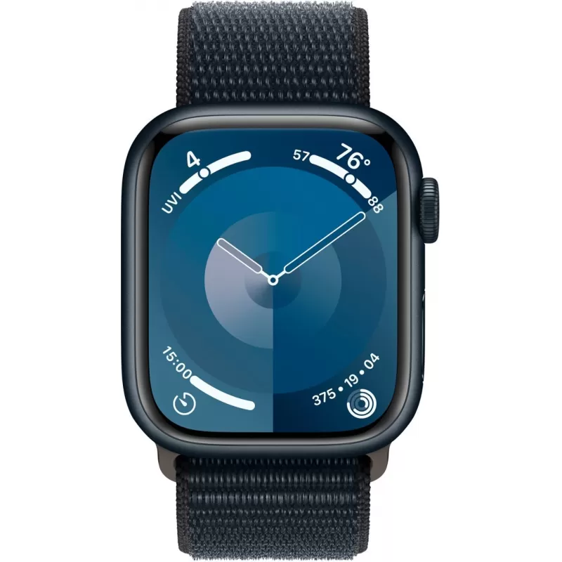 Apple Watch Series 9 MR8Y3LL/A 41mm GPS - Midnight Aluminum/Sport Loop