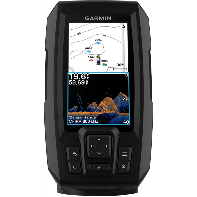 Sondar para Pesca Garmin STRIKER Plus 4 con GPS 01...