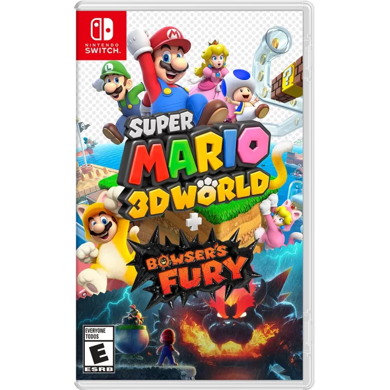 Juego Nintendo Switch Super Mario 3D World + Bowser's Fury