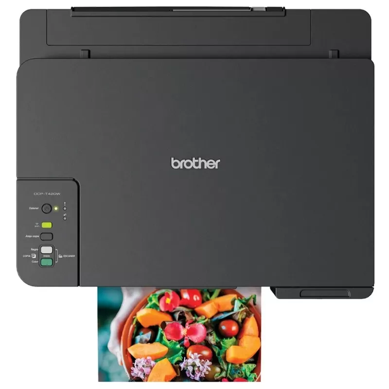 Impresora Multifuncional Brother DCP-T420W InkBenefit Tank Wi-Fi 220V - Black