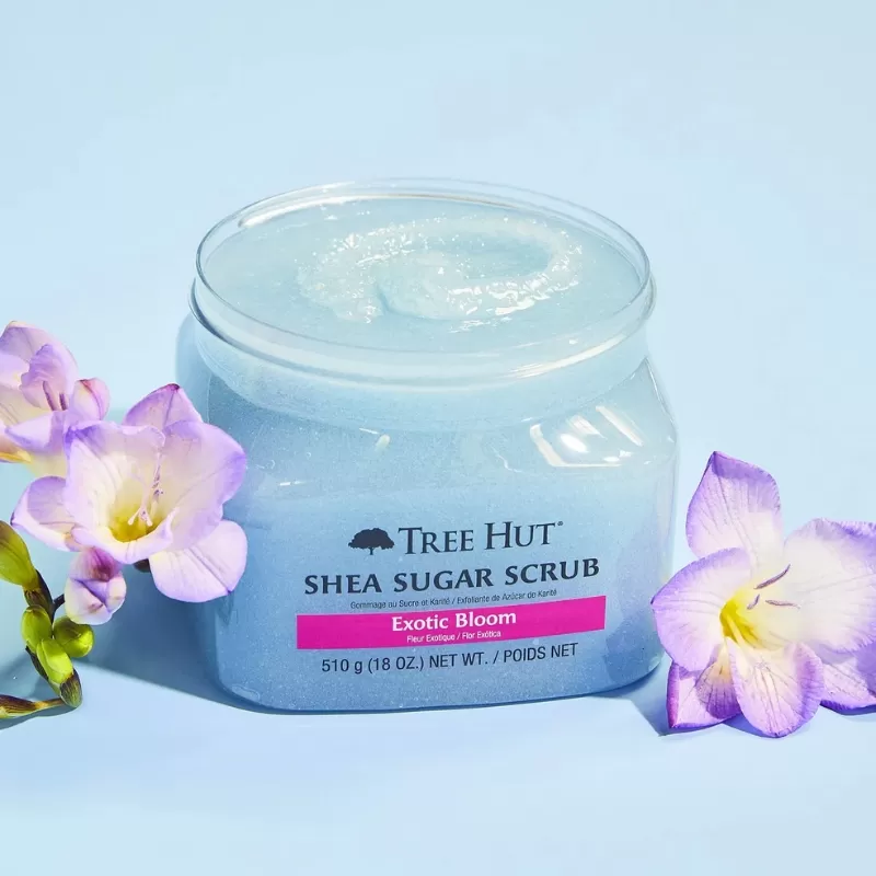 Exfoliante Corporal Tree Hut Shea Sugar 510g - Exotic Bloom