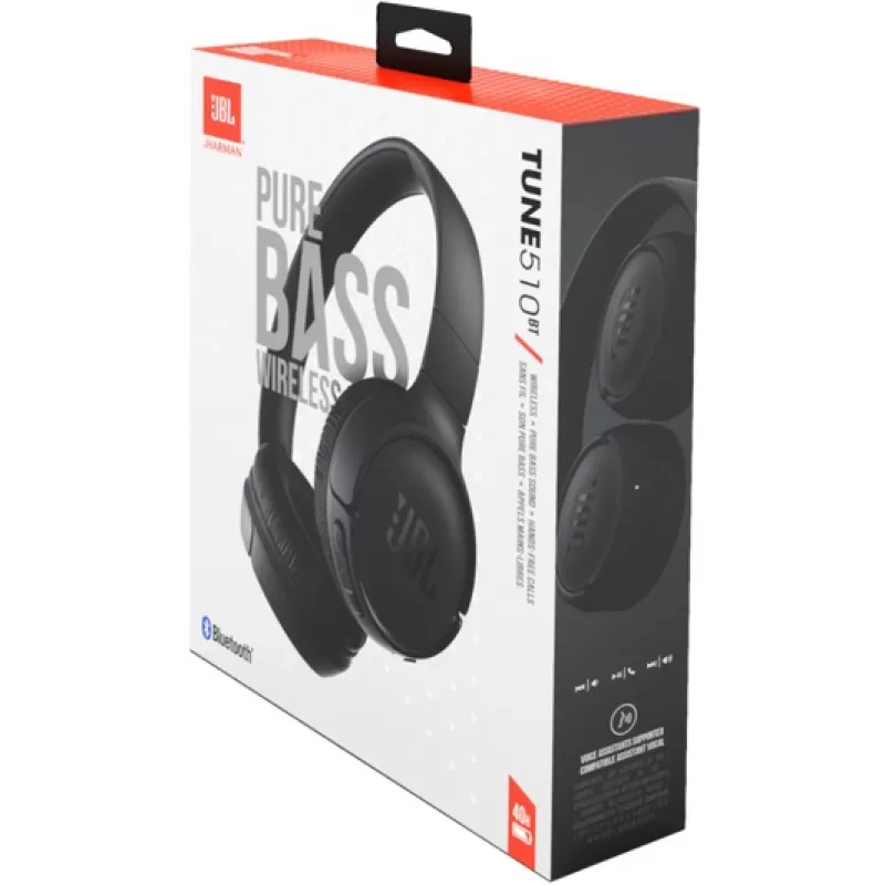 Auricular JBL Tune 510BT Bluetooth - Black