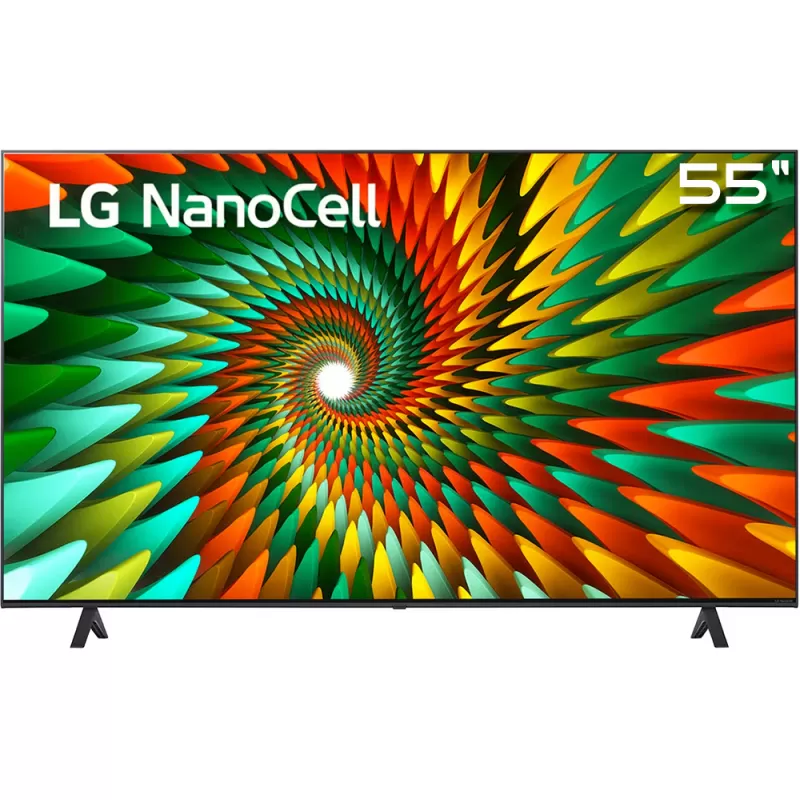 Smart TV LED LG 55" NanoCell 55NANO77SRA 4K Ultra HD ThinQ AI