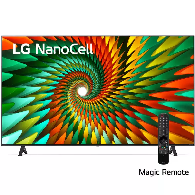 Smart TV LED LG 55" NanoCell 55NANO77SRA 4K Ultra HD ThinQ AI