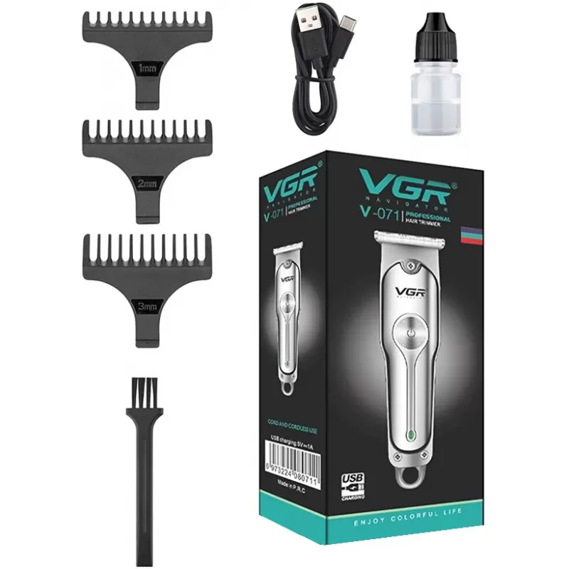 Cortador de Cabello Voyager V-071 5V - Plata
